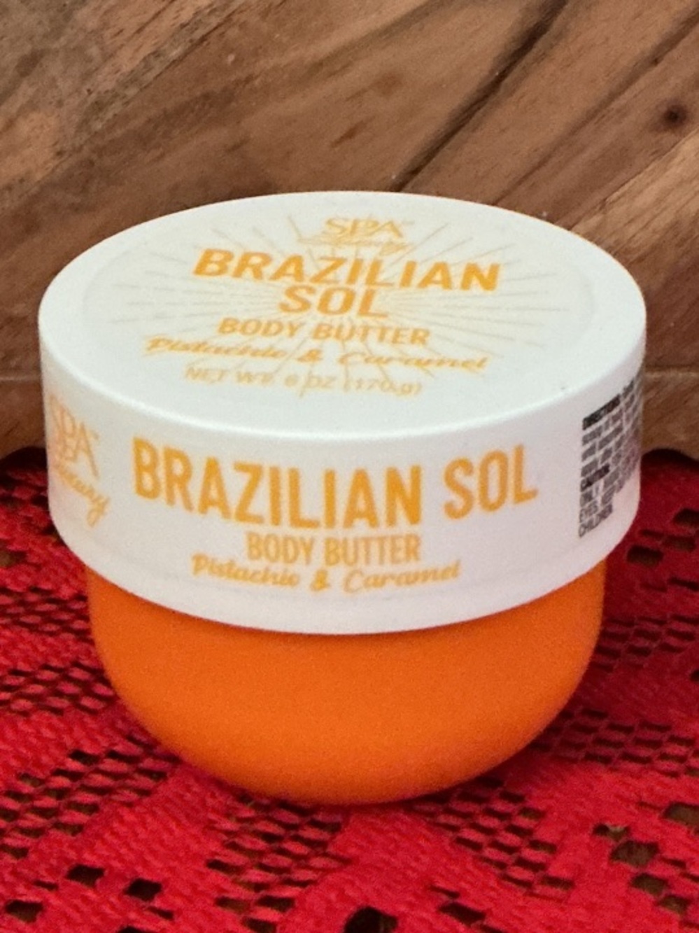 Brazilian Sol Body Butter - Caramel and Pistachio Moisture Care